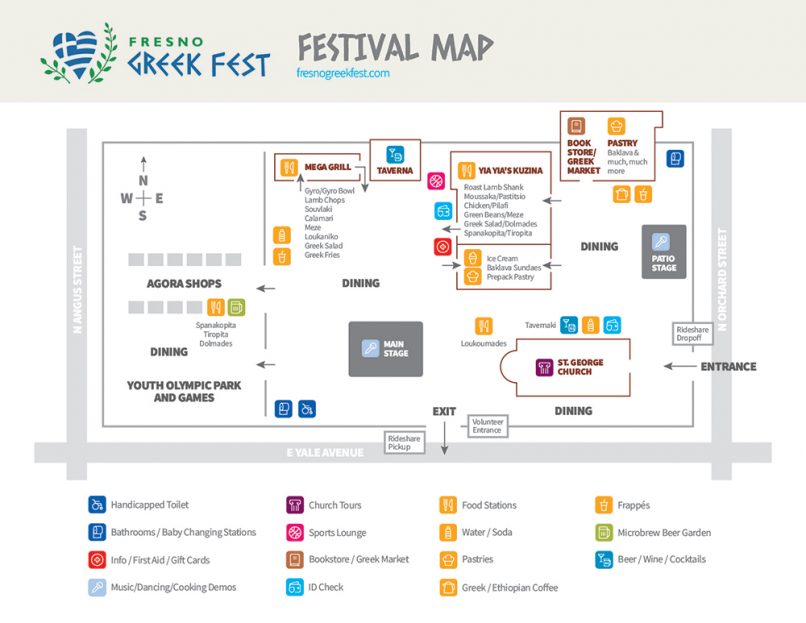 Schedule Fresno Greek Fest